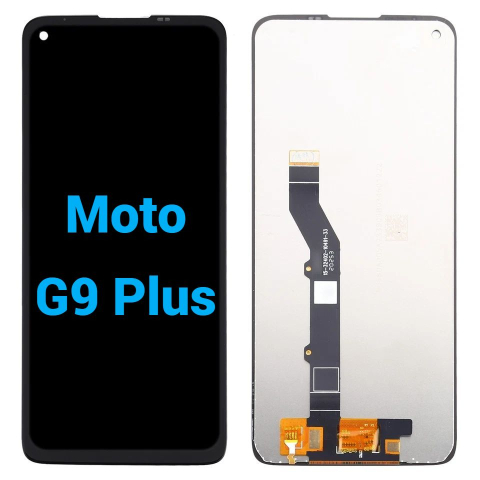 Motorola - Ecran display lcd moto negru Motorola G9 Plus XT2087