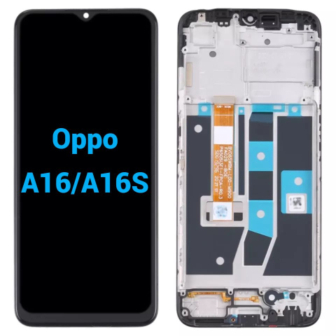 Oppo / Realme - Ecran display lcd oppo realme negru Oppo A16 CPH2269 Oppo A16S CPH2271 Oppo A54S CPH2273