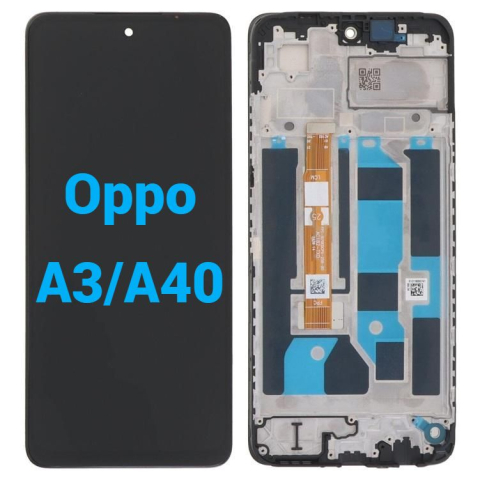 Oppo / Realme - Ecran display lcd oppo realme negru Oppo A3 CPH2683 CPH2693 CPH2681 Oppo A40 CPH2669 CPH3669