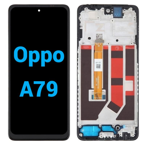 Oppo / Realme - Ecran display lcd oppo realme negru cu rama Oppo A79 CPH2553 CPH2557