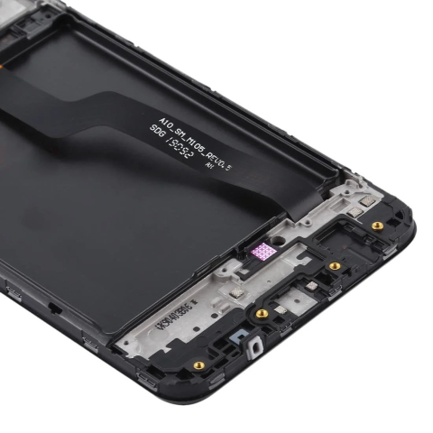 Ecran display lcd samsung galaxy negru cu rama a10 a105 [2]