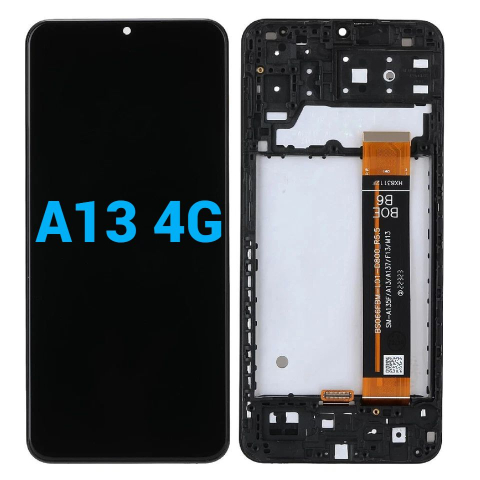 Samsung - Ecran display lcd samsung galaxy negru cu rama a13 4g a135