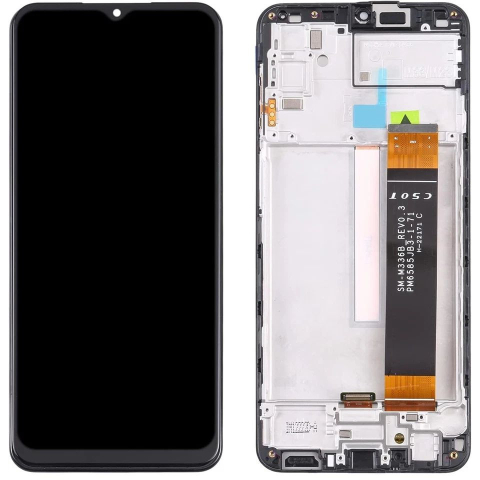Ecran display lcd samsung galaxy negru cu rama a13 a137 [1]