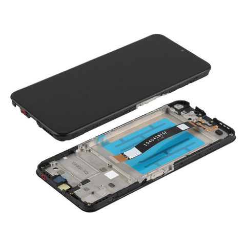 Ecran display lcd samsung galaxy negru cu rama a22 5g a226 [4]