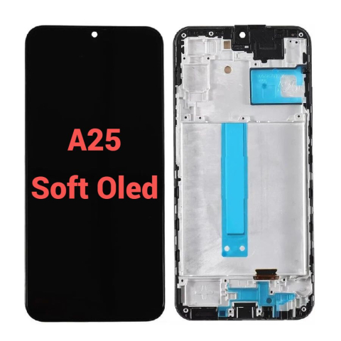 Samsung - Ecran display lcd samsung galaxy negru a25 a256 soft oled