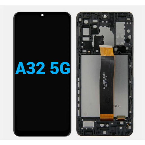 Samsung - Ecran display lcd samsung galaxy negru cu rama a32 5g a326