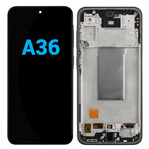 Samsung - Display Ecran Lcd pentru Samsung A36 (A366) Incell Negru cu Rama