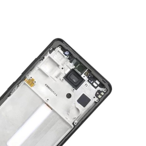 Ecran display lcd samsung galaxy negru a52 a525 a52s a528 a52 5g a526 soft oled cu rama [1]