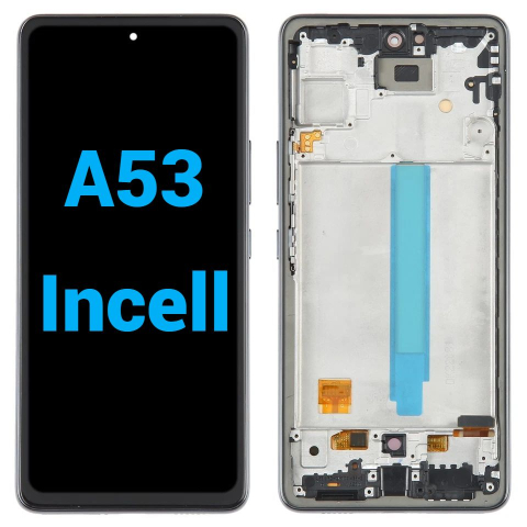 Samsung - Ecran display lcd samsung galaxy negru a53 5g a536 incell cu rama