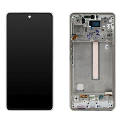 Samsung - Display Ecran Lcd pentru Samsung A53 Original Reconditionat Alb