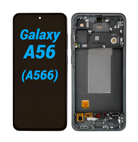 Samsung - Display Ecran Lcd pentru Samsung A56 (A566) Incell Negru cu Rama