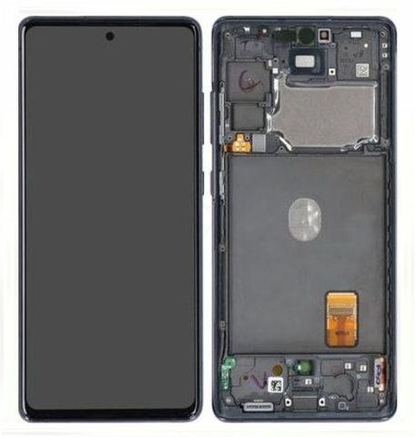 Samsung - Display Ecran Lcd pentru Samsung S20 FE Original Reconditionat Navy cu Rama