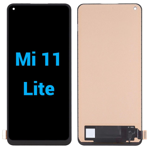 Xiaomi - Ecran display lcd xiaomi redmi negru Xiaomi Mi 11 Lite 4G M2101K9AG  Xiaomi Mi 11 Lite 5G M2101K9C M2101K9G M2101K9R Xiaomi 11 Lite 5G Ne 2109119DG