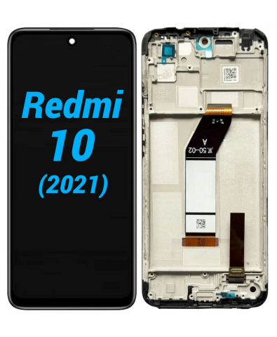 Xiaomi - Display Ecran Lcd pentru Xiaomi Redmi 10 2021 cu Rama