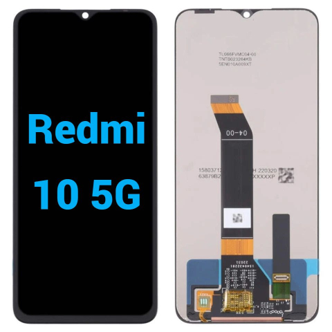 Xiaomi - Ecran display lcd xiaomi redmi negru Xiaomi Redmi 10 5G 22041219G  22041219NY Xiaomi Redmi Note 11E 5G 22041219C Xiaomi Poco M4 Pro 5G 22041219PG  22041219PI Xiaomi Poco M5 22071219CG