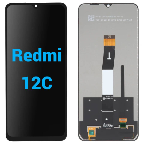 Xiaomi - Ecran display lcd xiaomi redmi negru  Xiaomi Redmi 12c  22120RN86G  22126RN91Y