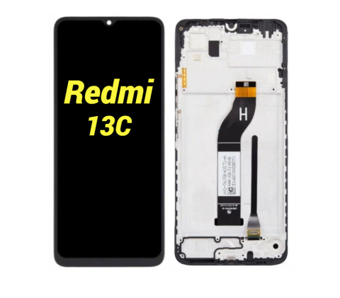 Xiaomi - Display Ecran Lcd pentru Xiaomi Redmi 13C 4G / 5G // Poco C65 Premium Cu Rama
