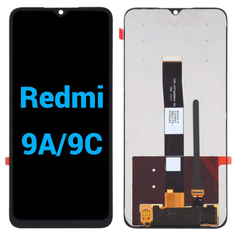 Xiaomi - Ecran display lcd xiaomi redmi negru Xiaomi Redmi 9A M2006C3LG M2006C3LC Redmi 9C M2006C3MG  M2006C3MNG Redmi 9C Nfc M2004J19PI Redmi 9AT M2006C3LVG Redmi 10A 220233L2G  220233L2C  220233L2I