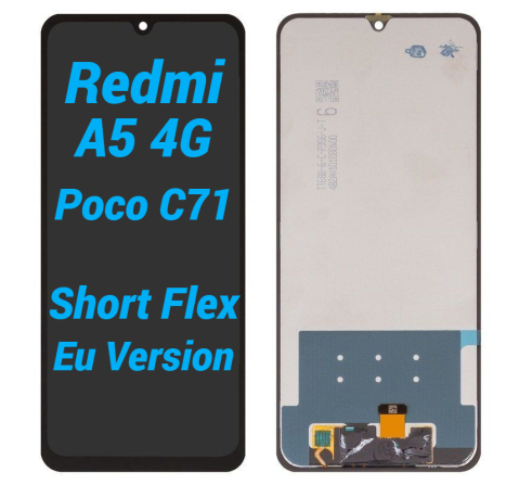 Ecrane / Display - Display Ecran Lcd pentru Xiaomi Redmi A5 4G / Poco C71 (Short Flex) Premium