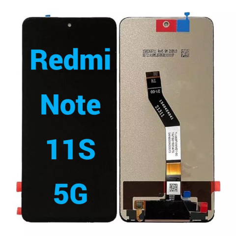 Xiaomi - Ecran display lcd xiaomi redmi negru Xiaomi Redmi Note 11S 5G 22031116BG Redmi Note 11T 5G 21091116AI Poco M4 Pro 5G 21091116AG MZB0BGVIN