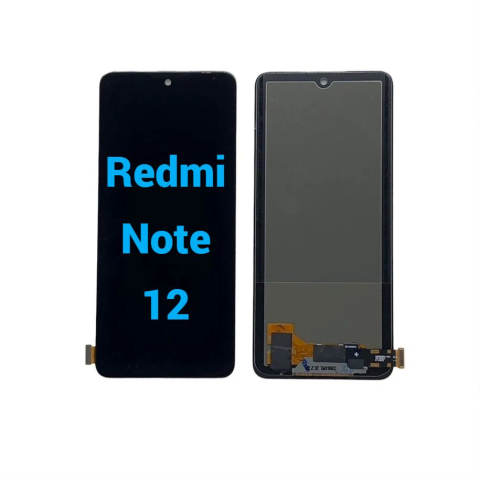 Xiaomi - Ecran display lcd xiaomi redmi negru Xiaomi Redmi Note 12 4G 23021RAAEG  23021RAA2Y  23027RAD4I  23028RA60L Redmi Note 12 5G 22111317I 22111317G Poco X5 22111317PG 22111317PI