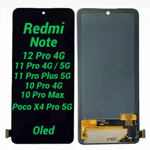 Ecrane / Display - Ecran display lcd xiaomi redmi negru Xiaomi Redmi 12 Pro 4G 2209116AG 11 Pro 2201116TG  11 Pro 5G 21091116I 11 Pro Plus 5G 21091116UG 10 Pro 4G M2101K6G  10 Pro Max M2101K6I Poco X4 Pro 5G 2201116PG