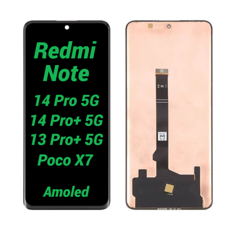 Ecrane / Display - Display Ecran Lcd pentru Xiaomi Redmi Note 14 Pro 5G / 14 Pro + 5G / 13 Pro + Amoled