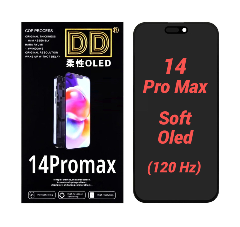 Ecrane / Display - Display Ecran pentru Iphone 14 Pro Max Soft Oled DD (120 Hz)