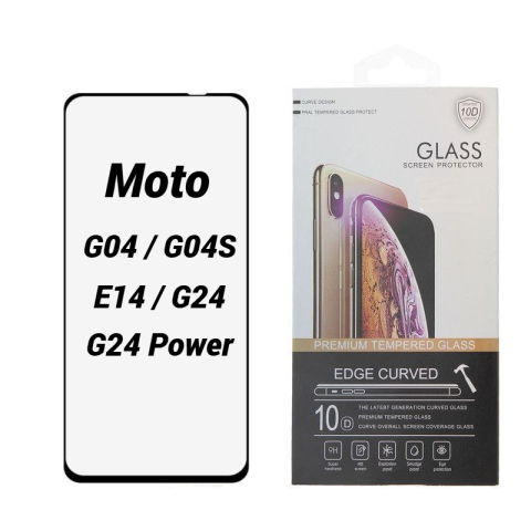 Motorola - Folie Protectie Ecran 10D pentru Motorola Moto G04 / G04s / G24 / G24 Power / E14