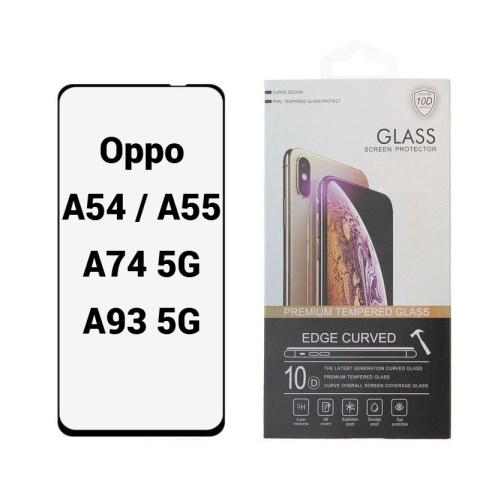Oppo / Realme - Folie Protectie Ecran 10D pentru Oppo A54 / A55 / A74 5G / A93 5G / A93S 5G