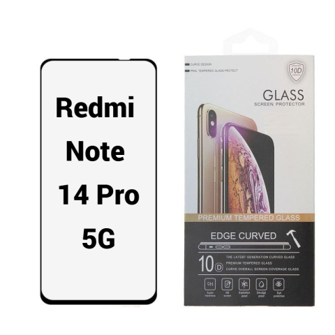 Xiaomi - Folie Protectie Ecran 10D pentru Xiaomi Redmi Note 14 Pro 5G
