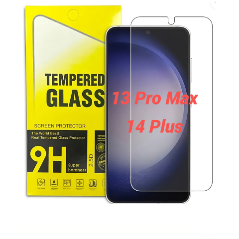 Folii Protectie 9H - Folie Protectie Ecran 9H pentru Iphone 13 Pro Max / 14 Plus