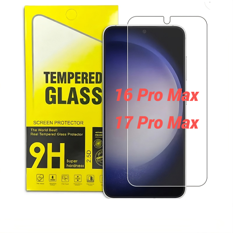 Iphone - Folie Protectie Ecran 9H pentru Iphone 16 Pro Max / 17 Pro Max