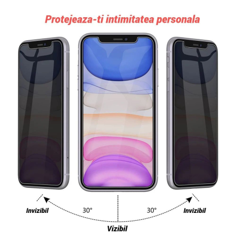 Folie Protectie Ecran Privacy cu Gel UV pentru Samsung S22 Ultra 5G [3]