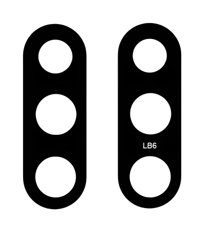 Geam Camera - Geam Camera Spate pentru Huawei p30 ELE-L29, ELE-L09, ELE-AL00, ELE-TL00, ELE-L04 negru