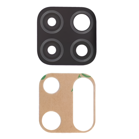 Geam Camera - Geam Camera Spate pentru Huawei p40 lite JNY-L21A, JNY-L01A, JNY-L21B, JNY-L22A, JNY-L02A, JNY-L22B, JNY-LX1 negru