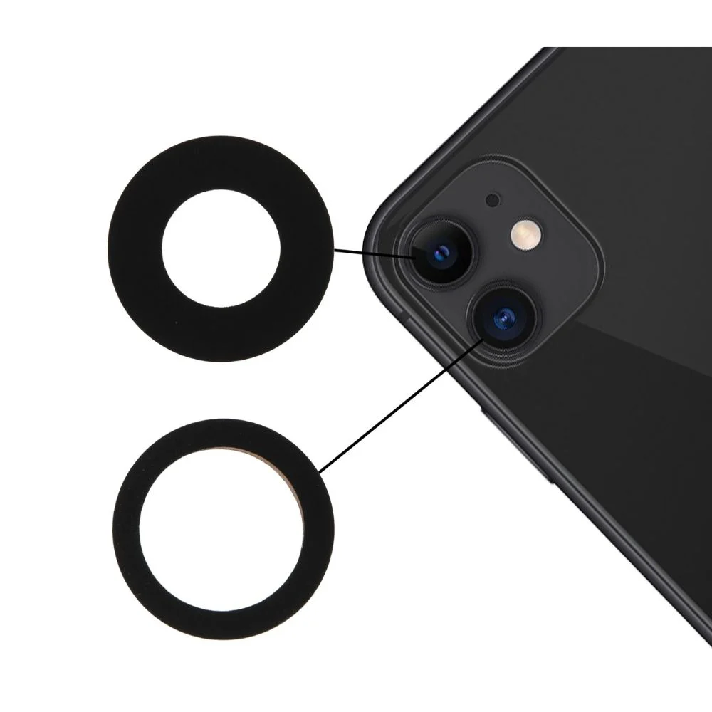 Geam Camera Spate pentru Iphone 11 Negru [1]