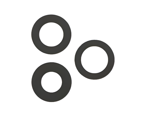 Iphone - Geam Camera Spate pentru Iphone 13 pro max Negru