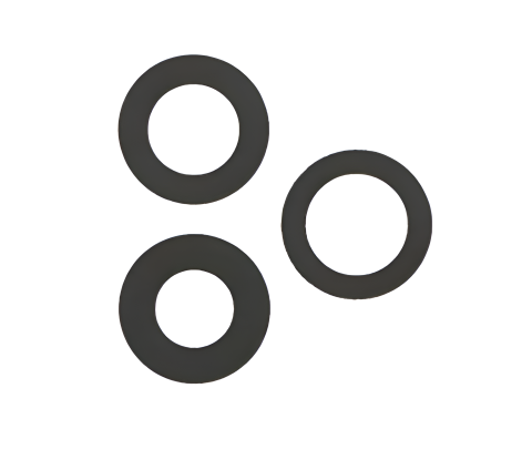 Iphone - Geam Camera Spate pentru Iphone 14 pro 14 pro max Negru