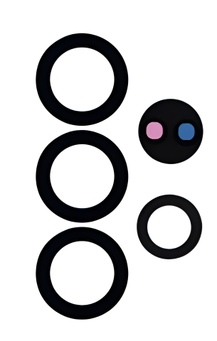 Samsung - Geam Camera Spate pentru Samsung s25 Ultra s938 negru