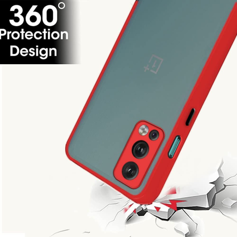 husa butoane colorate iphoone 16 pro rosu colored button [1]