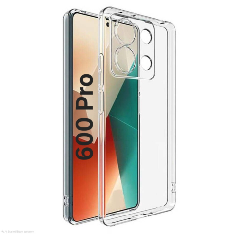 Huse - Husa de silicon 2mm pentru Honor 600 Pro  cu protectie camera transparent