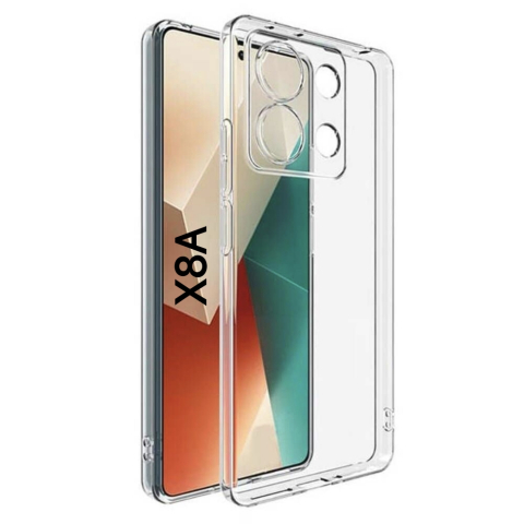 Huawei / Honor - Husa de silicon 2mm pentru Honor X8A  cu protectie camera transparent