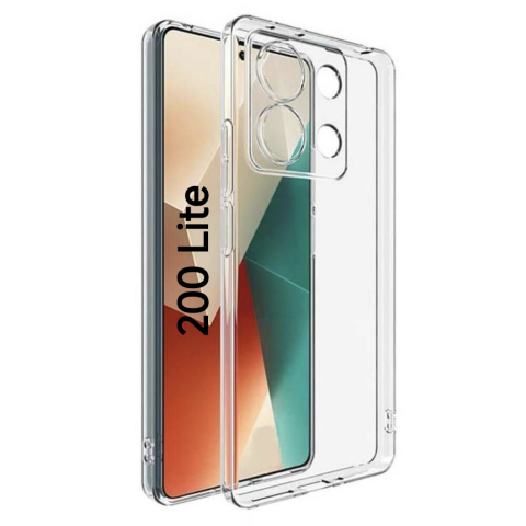 Huawei / Honor - Husa de silicon 2mm pentru Honor 200 Lite  cu protectie camera transparent