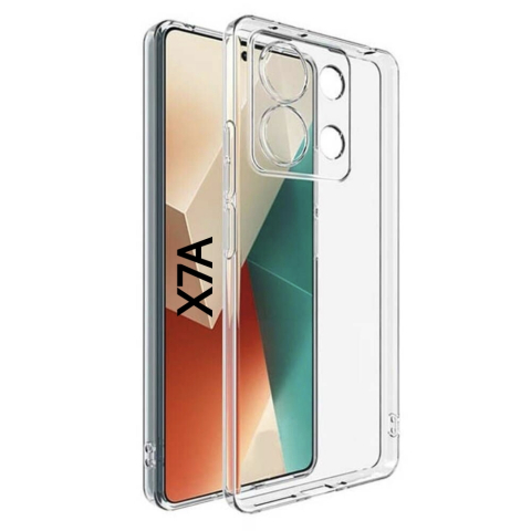 Huawei / Honor - Husa de silicon 2mm pentru Honor X7A  cu protectie camera transparent