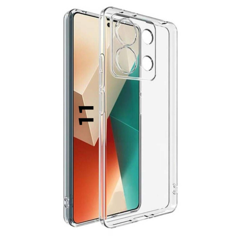 Huse - Husa de silicon 2mm pentru Iphone 11 cu protectie camera transparent