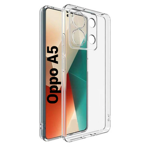 Huse - Husa de silicon 2mm pentru Oppo A5 cu protectie camera transparent