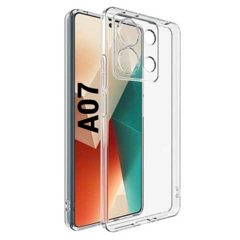 Samsung - Husa de silicon 2mm pentru Samsung A07 4G (A075) A07 (A076) transparent