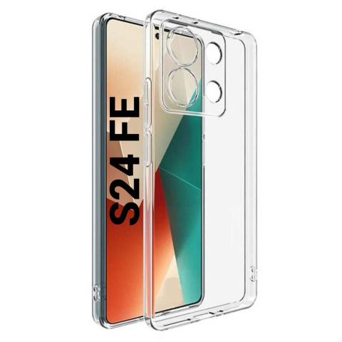Samsung - Husa de silicon 2mm pentru Samsung S24 Fe (S721). transparent