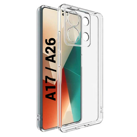 Samsung - Husa de silicon 2mm pentru Samsung A17 / A26 cu protectie camera transparent